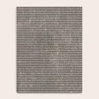 Vintage pastel brown abstract geometrical stripes Notebook Gallery Image 4