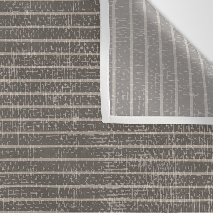 Vintage pastel brown abstract geometrical stripes Wall Tapestry Gallery Image 3