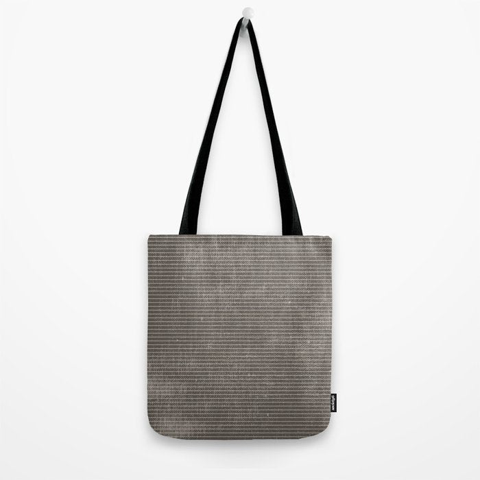 Vintage pastel brown abstract geometrical stripes Tote Bag Gallery Image 2