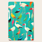 The Dance of Bird Colors Cutting Board Gallery Image 1