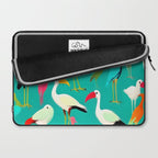 The Dance of Bird Colors Laptop Sleeve Gallery Image 2
