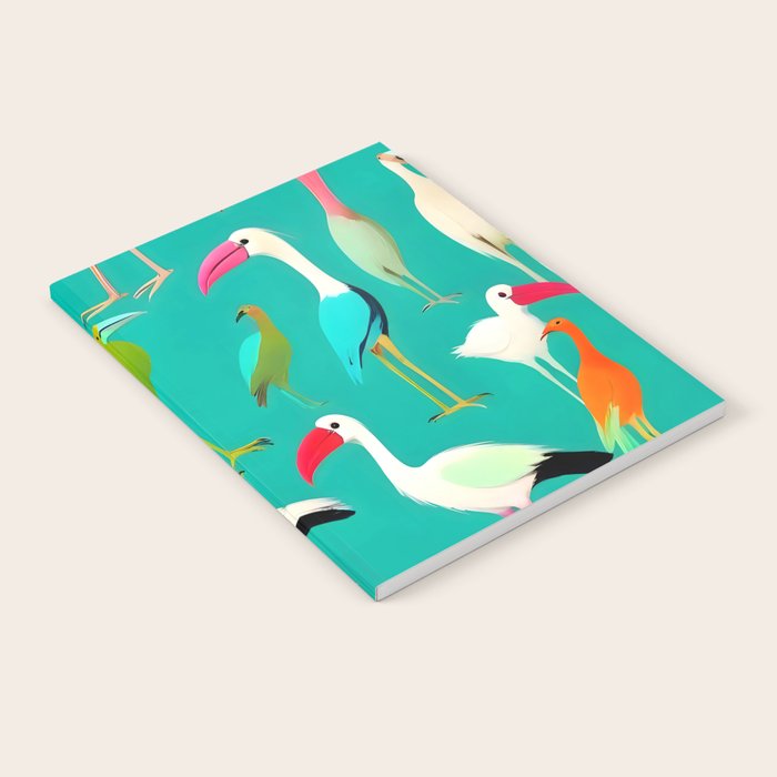 The Dance of Bird Colors Notebook Gallery Image 2