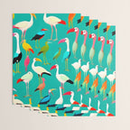 The Dance of Bird Colors Wrapping Paper Gallery Image 3