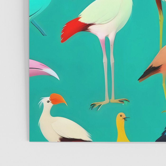 The Dance of Bird Colors Poster Gallery Image 3