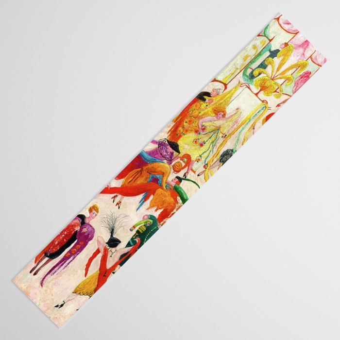 'Spring Sale Soireé at Bendels' Jazz Age New York City Portrait by Florine Stettheimer Table Runner Gallery Image 3
