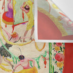 'Spring Sale Soireé at Bendels' Jazz Age New York City Portrait by Florine Stettheimer Wall Tapestry Gallery Image 3