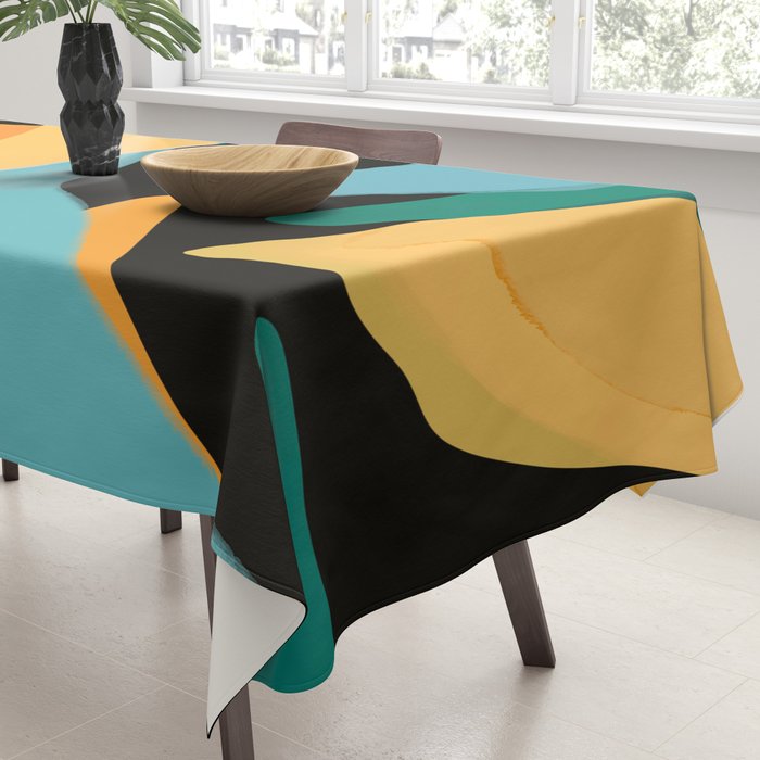 Modern Abstraction 7 Tablecloth Gallery Image 3