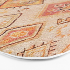 Traditional Oriental Desert Bohemian Moroccan Style  Bath Mat Gallery Image 3
