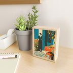 Cozy Morning on the Terrace Mini Art Print Gallery Image 2
