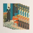 Cozy Morning on the Terrace Wrapping Paper Gallery Image 3