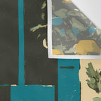 Cozy Morning on the Terrace Wall Tapestry Gallery Image 3