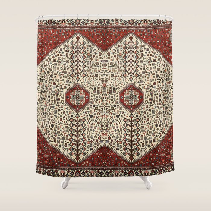 Bohemian Oriental Design E15 Shower Curtain Gallery Image 1