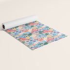 Seaside Floral Dream Yoga Mat Gallery Image 2