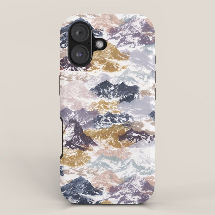 Abstract Colorful mountains C iPhone Case Gallery Image 1