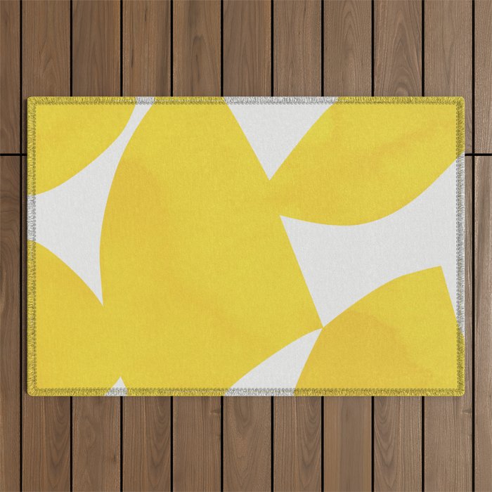 Close to Yellow 02 Outdoor Rug Gallery Image 1