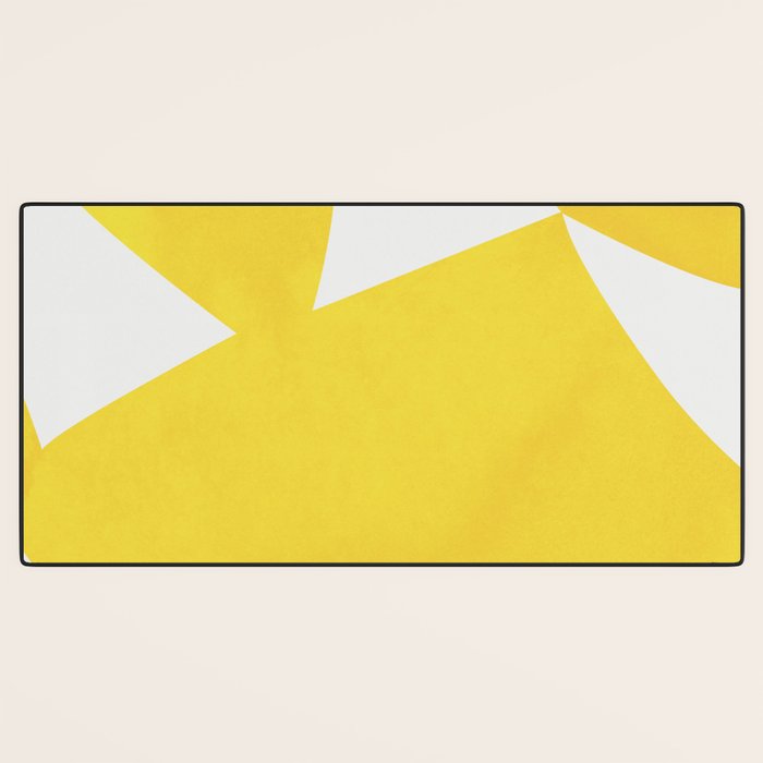 Close to Yellow 02 Desk Mat Gallery Image 3