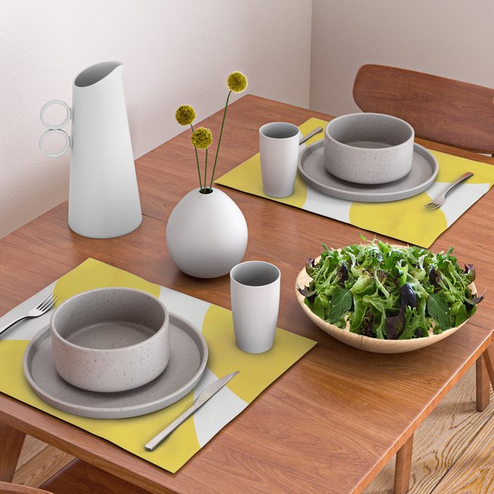 Close to Yellow 02 Placemat Gallery Image 2