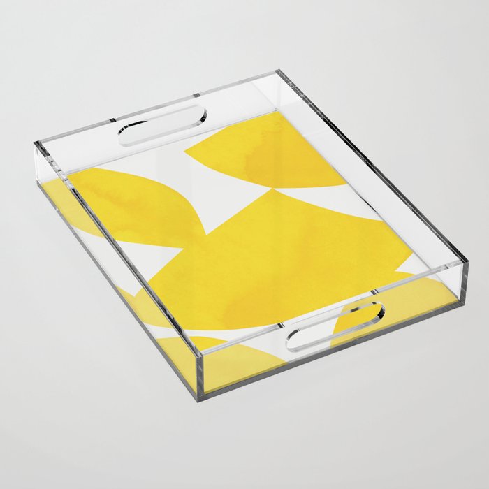 Close to Yellow 02 Acrylic Tray Gallery Image 1