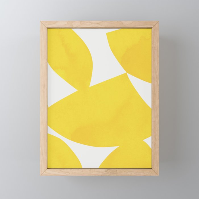 Close to Yellow 02 Mini Art Print Gallery Image 1