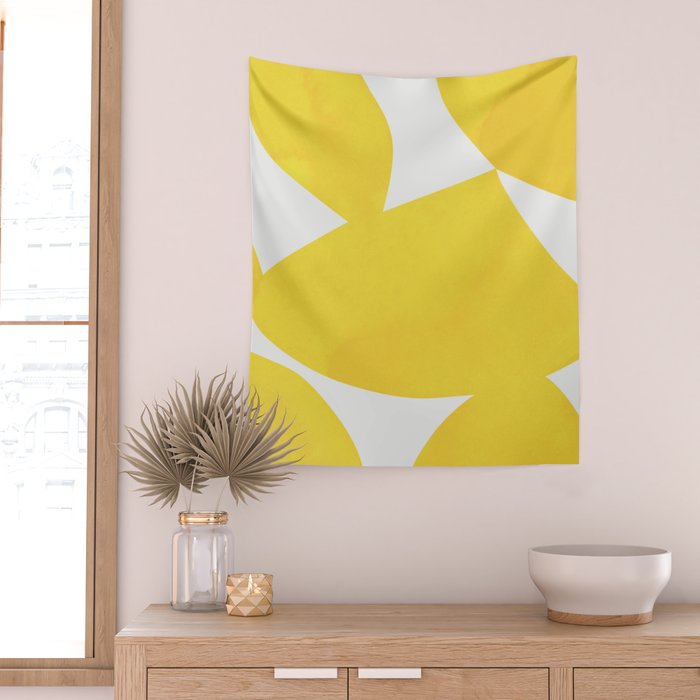 Close to Yellow 02 Wall Tapestry Gallery Image 2