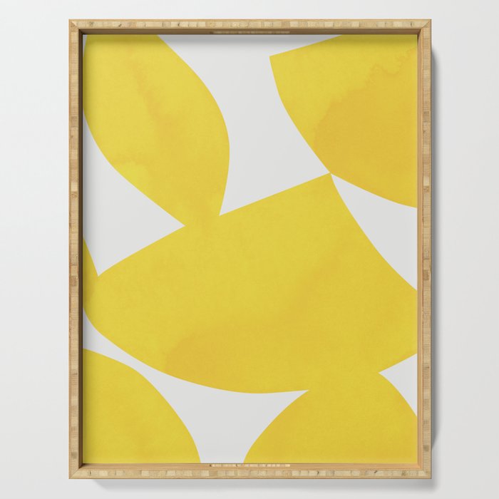 Close to Yellow 02 Serving Tray Gallery Image 1