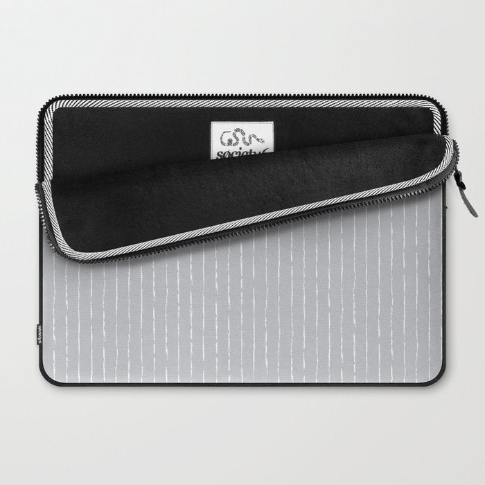 Lines II (Ultimate Gray) Laptop Sleeve Gallery Image 2