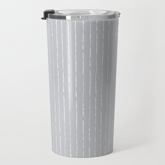 Lines II (Ultimate Gray) Travel Mug Gallery Image 3
