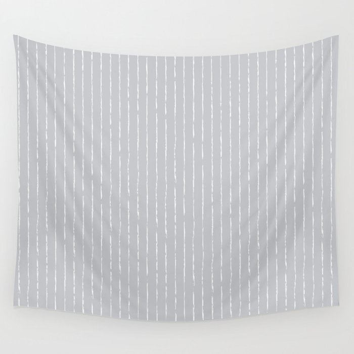 Lines II (Ultimate Gray) Wall Tapestry Gallery Image 1