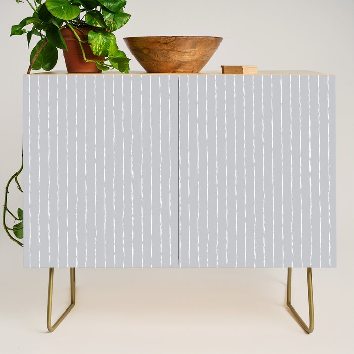Lines II (Ultimate Gray) Credenza Gallery Image 1