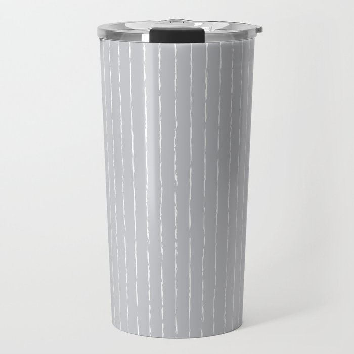 Lines II (Ultimate Gray) Travel Mug Gallery Image 1
