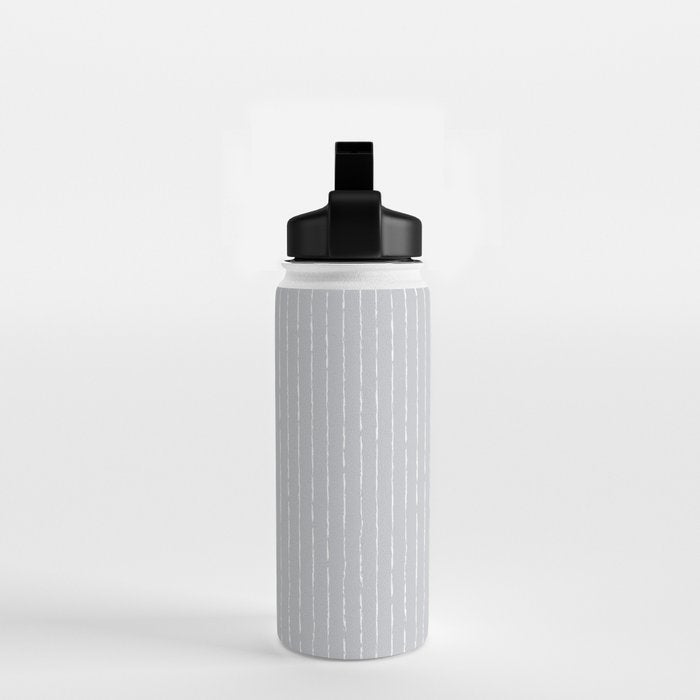 Lines II (Ultimate Gray) Water Bottle Gallery Image 2