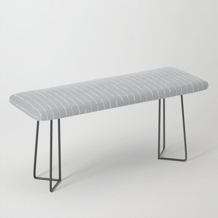 Lines II (Ultimate Gray) Bench Gallery Image 1