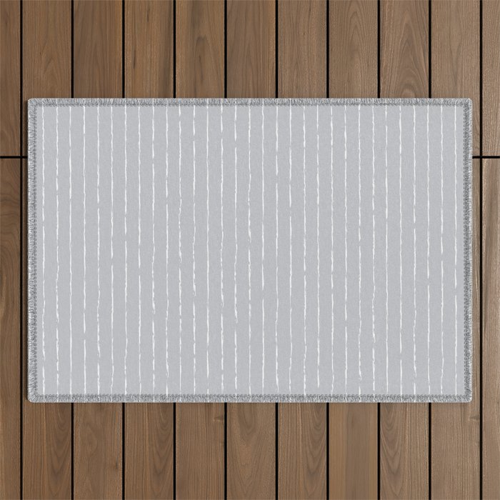 Lines II (Ultimate Gray) Outdoor Rug Gallery Image 1