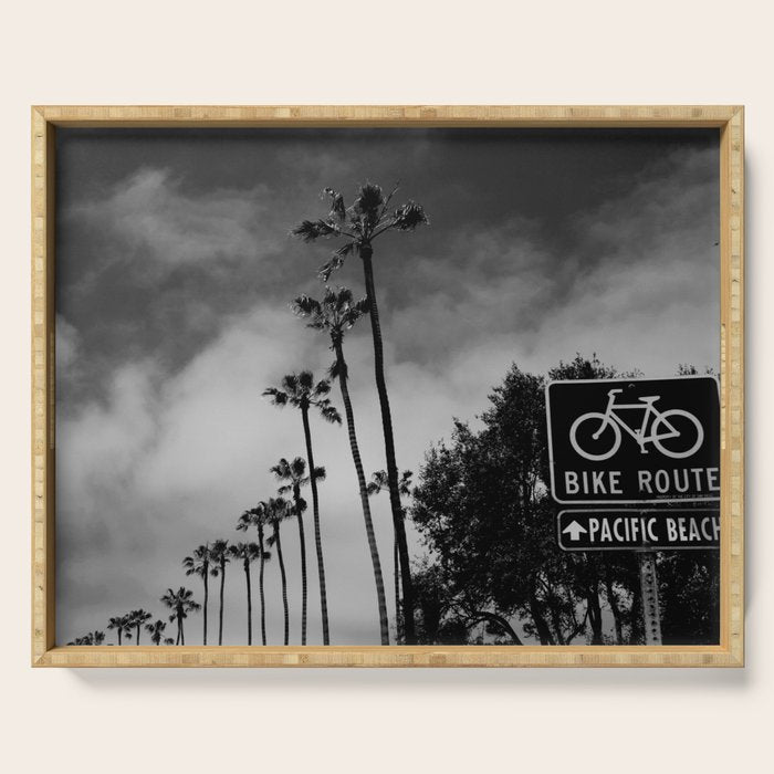Pacific Beach California Serving Tray Gallery Image 1