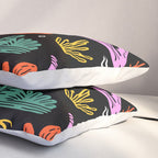 Colorful nature landscape doodle pattern Pillow Sham Gallery Image 3