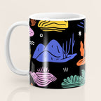 Colorful nature landscape doodle pattern Coffee Mug Gallery Image 3
