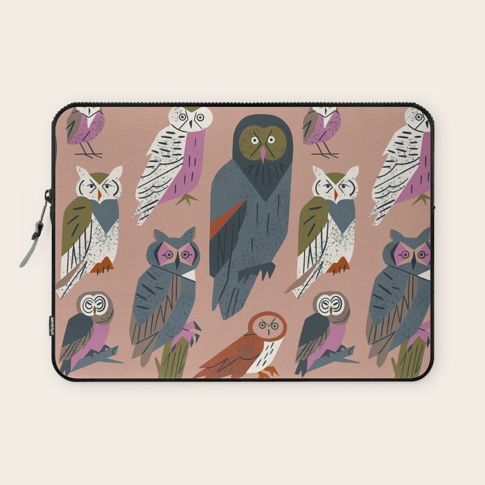 Owl Friends Laptop Sleeve Gallery Image 1