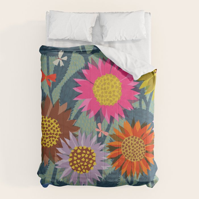 Sunflower Patch Comforter Gallery Image 6