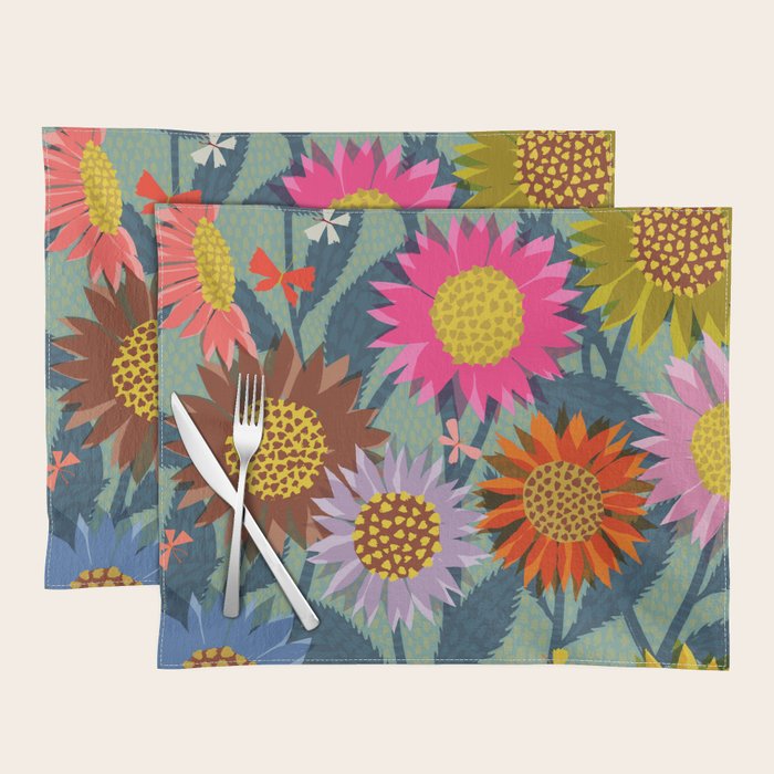 Sunflower Patch Placemat Gallery Image 1