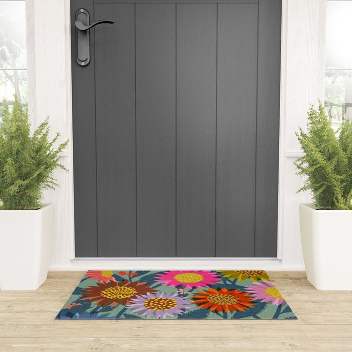 Sunflower Patch Welcome Mat Gallery Image 3