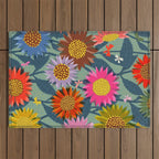 Sunflower Patch Outdoor Rug Gallery Image 1