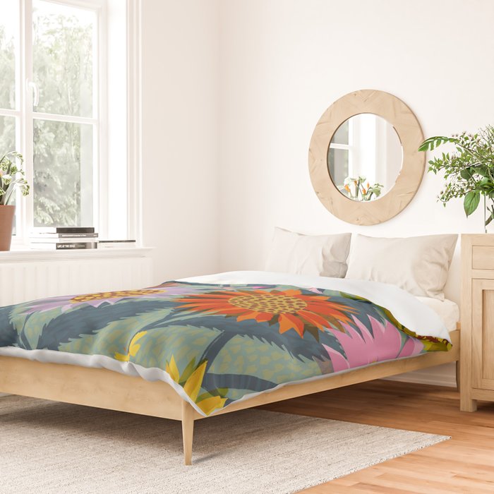 Sunflower Patch Duvet Cover Gallery Image 2