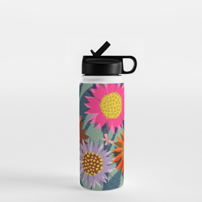 Sunflower Patch Water Bottle Gallery Image 1
