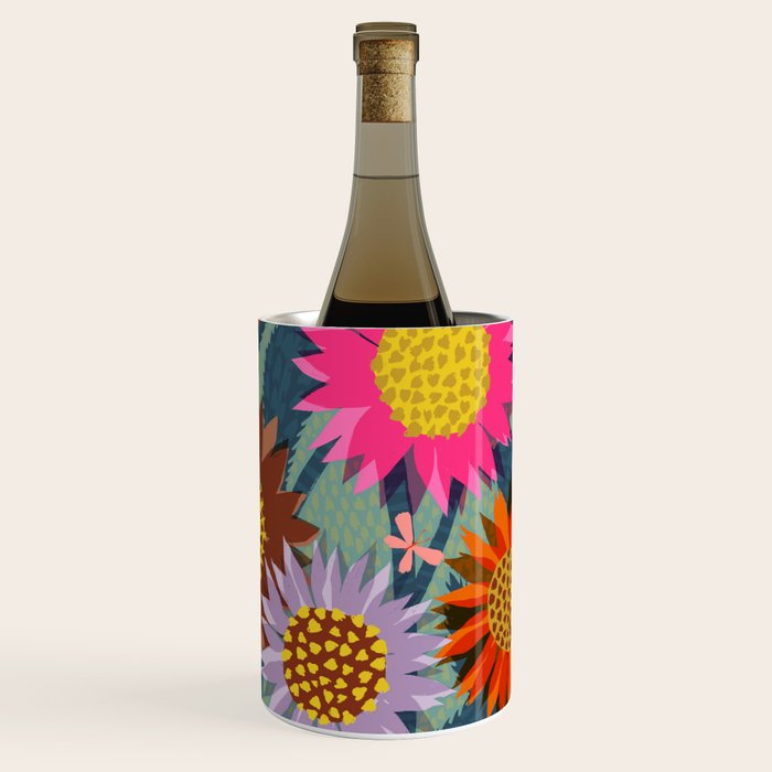 Sunflower Patch Wine Chiller Gallery Image 1