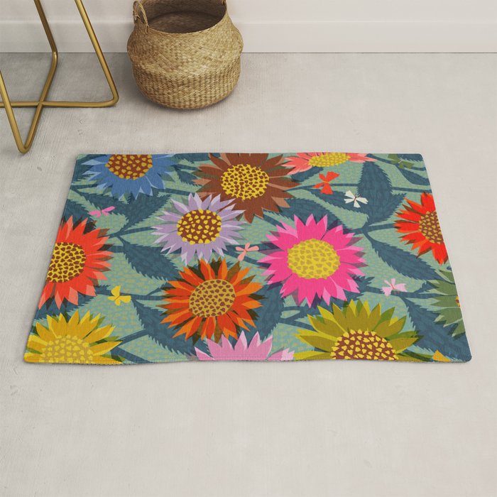 Sunflower Patch Rug Gallery Image 1