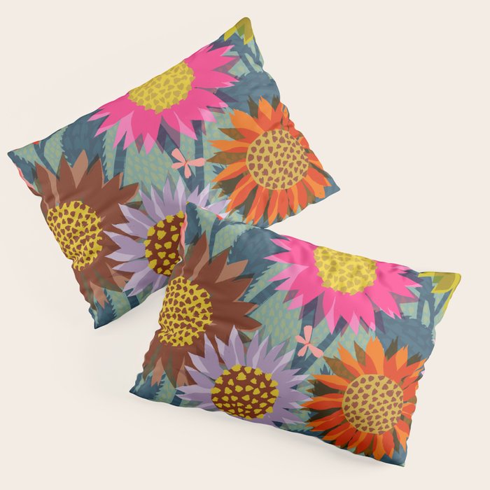 Sunflower Patch Pillow Sham Gallery Image 3