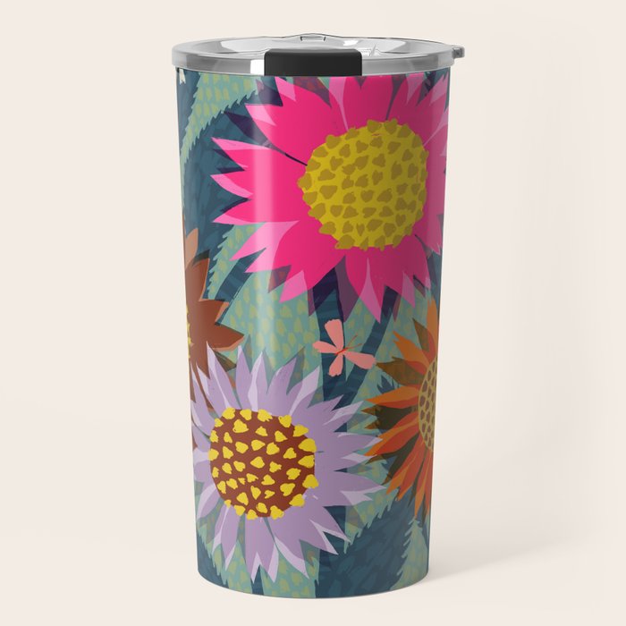 Sunflower Patch Travel Mug Gallery Image 1