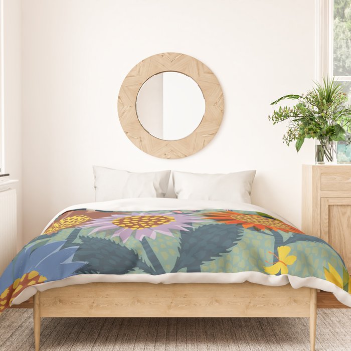 Sunflower Patch Duvet Cover Gallery Image 3