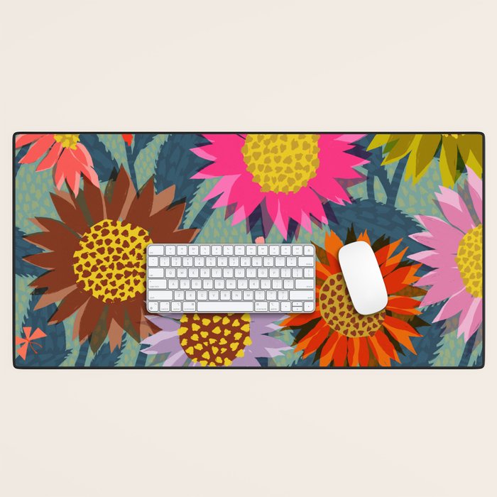 Sunflower Patch Desk Mat Gallery Image 1