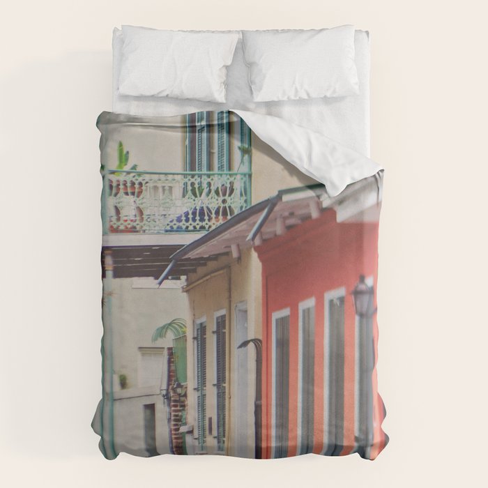 A Walk through New Orleans Duvet Cover Gallery Image 1